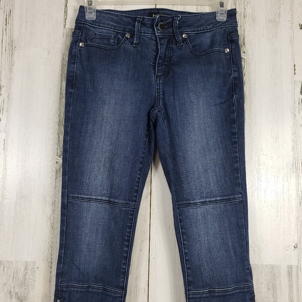 Bebe ankle zipper skinny jeans size 25